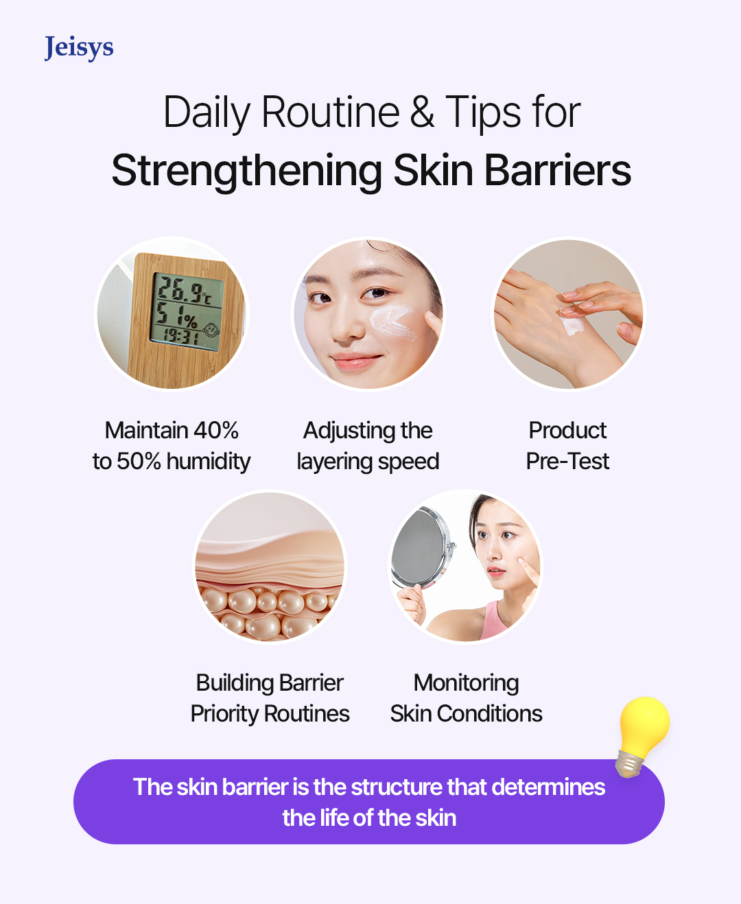 Daily tips for enhancing the skin barrier