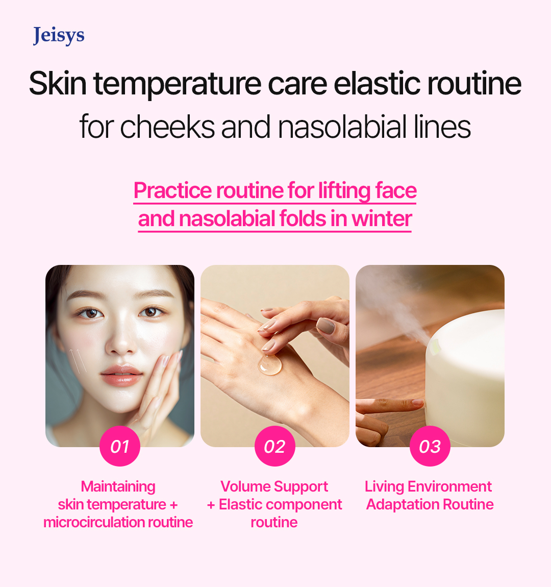 Elasticity Routine for Cheek and Nasolabial Line